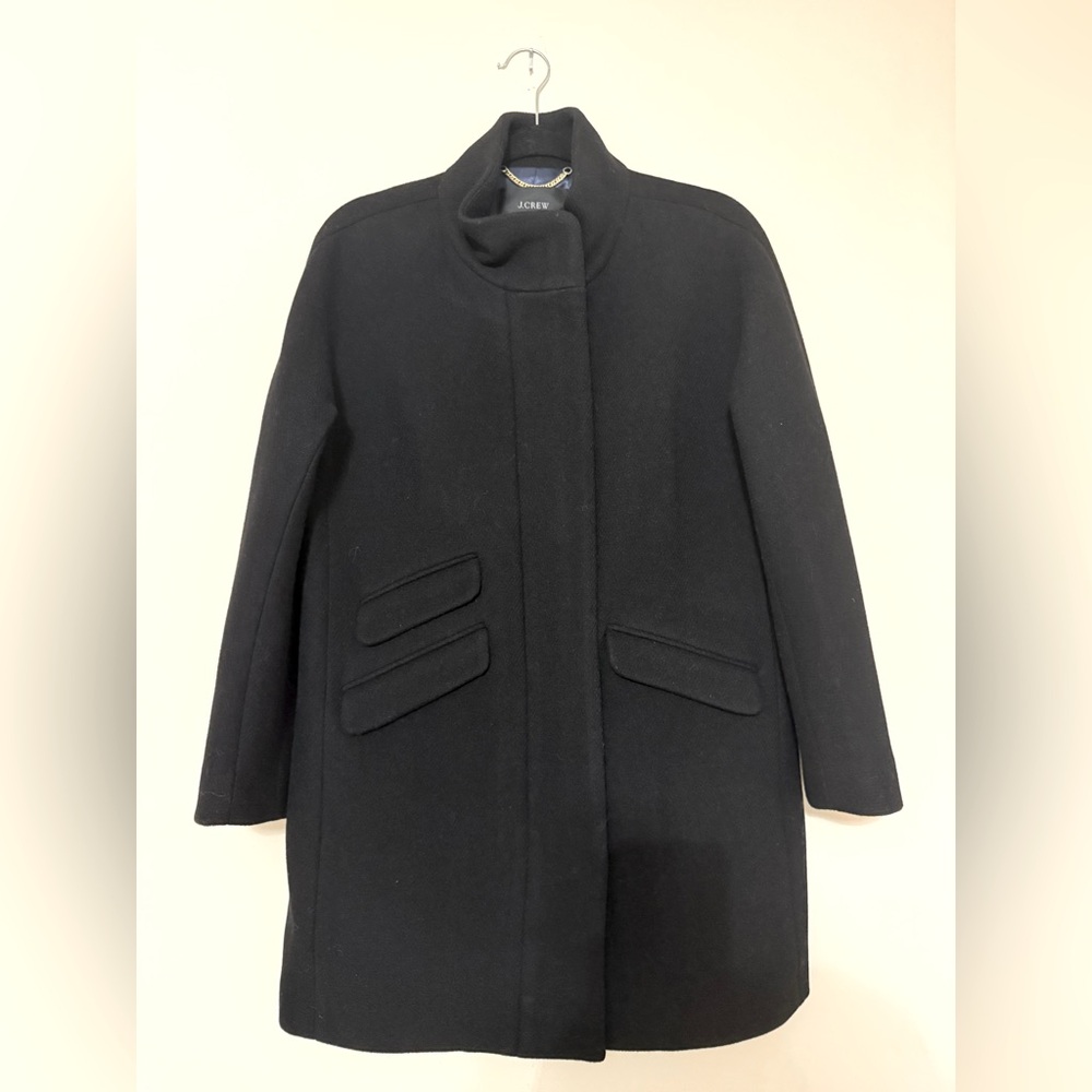 J. Crew Italian Stadium Cloth Nello Gori Coat